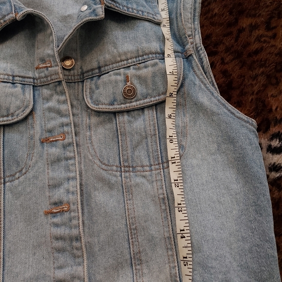 Vintage jean vest - Picture 3 of 3